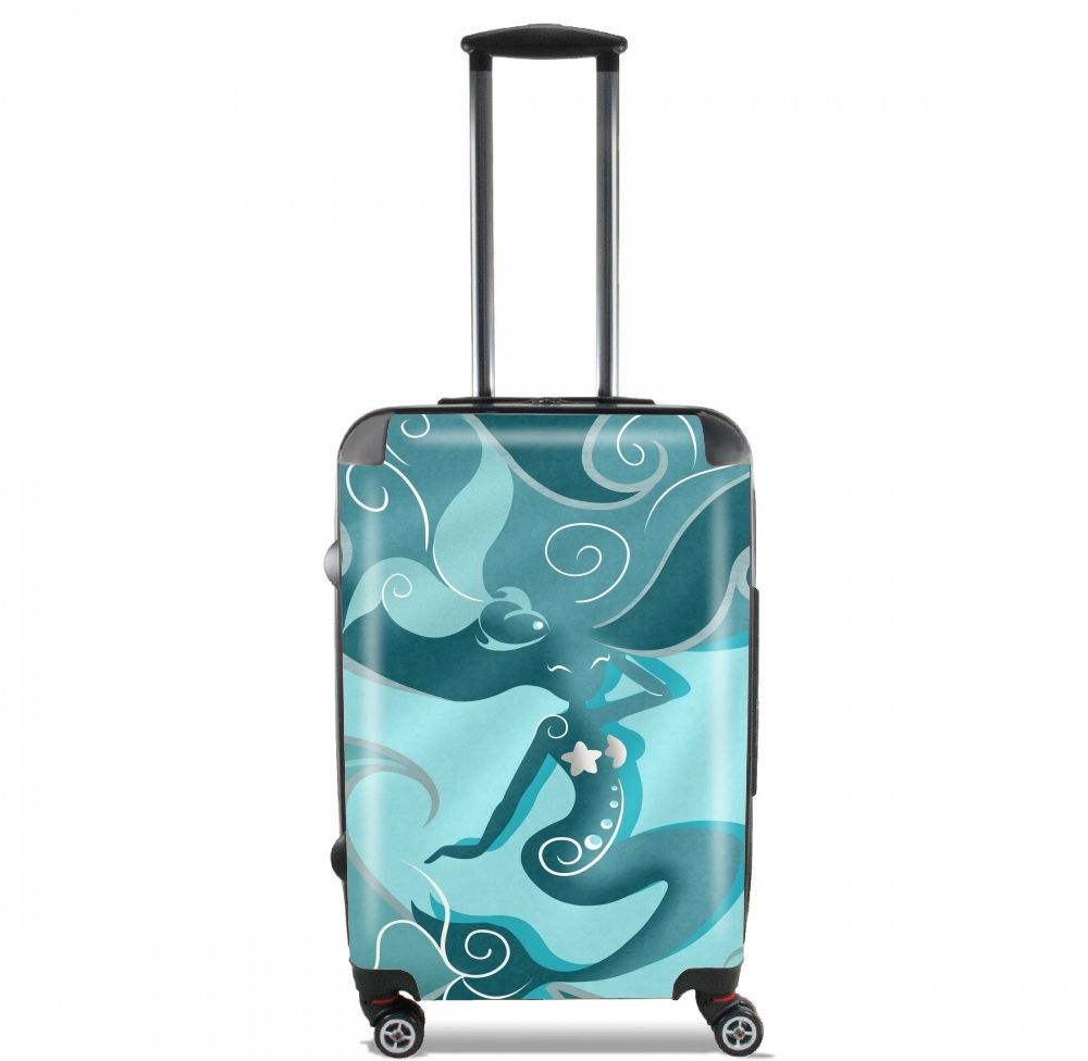  Blue Mermaid  for Lightweight Hand Luggage Bag - Cabin Baggage