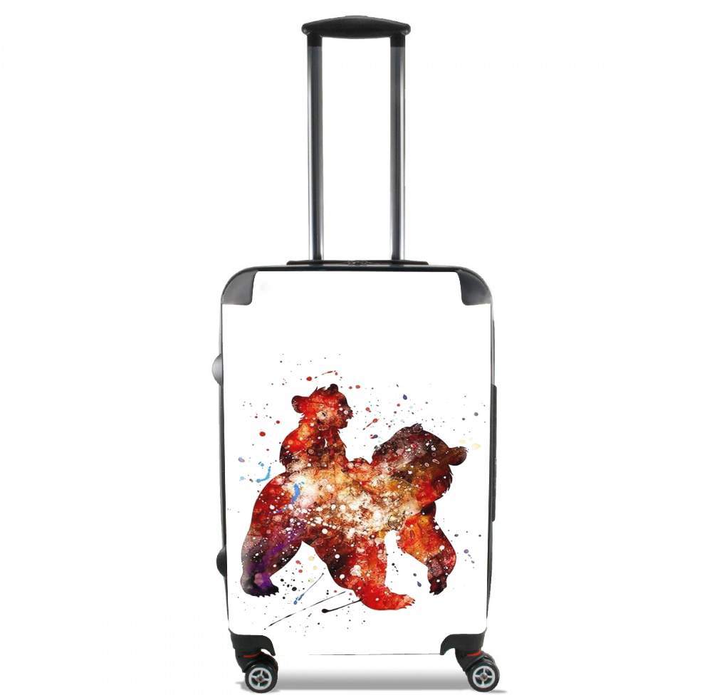 Brother Bear Watercolor for Lightweight Hand Luggage Bag - Cabin Baggage