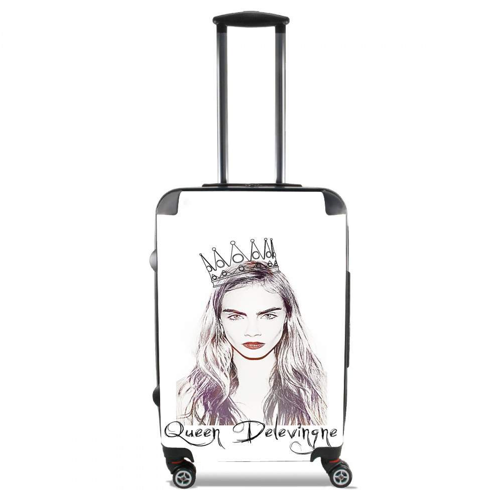  Cara Delevingne Queen Art for Lightweight Hand Luggage Bag - Cabin Baggage