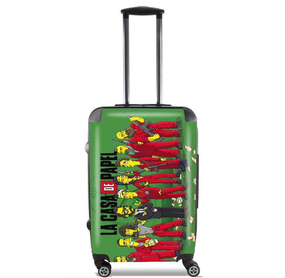  Casa de papel mashup Simpson for Lightweight Hand Luggage Bag - Cabin Baggage