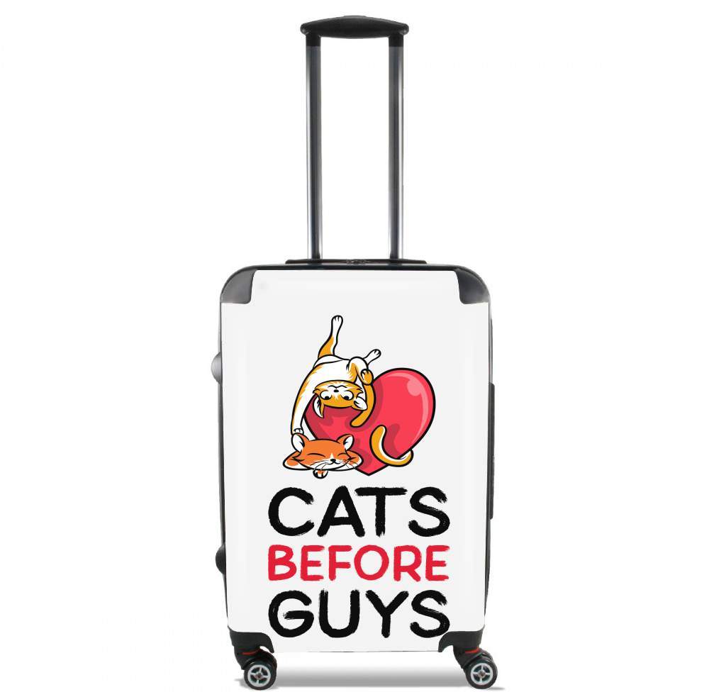  Cats before guy for Lightweight Hand Luggage Bag - Cabin Baggage