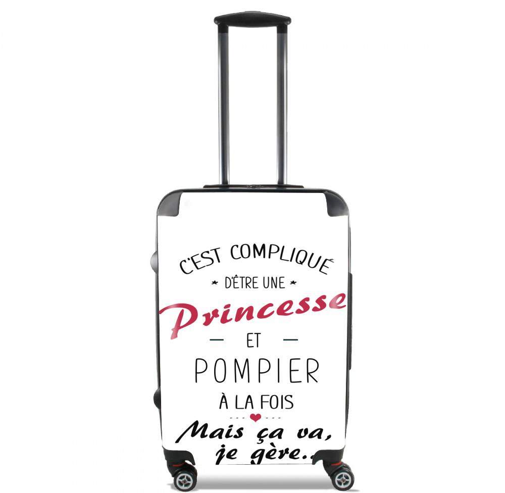  Cest complique detre une princesse et pompier for Lightweight Hand Luggage Bag - Cabin Baggage