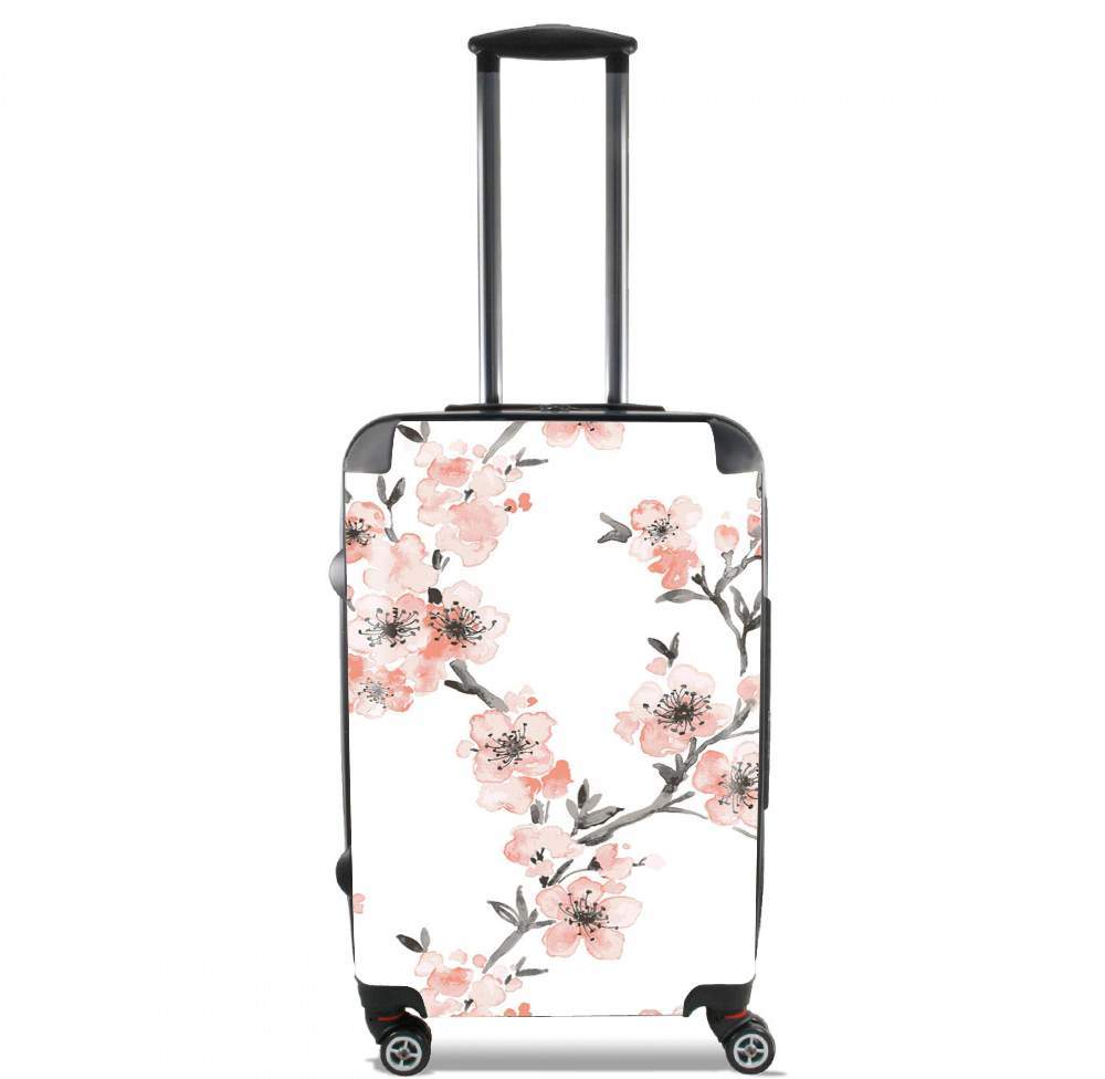  Cherry Blossom Aquarel Flower for Lightweight Hand Luggage Bag - Cabin Baggage