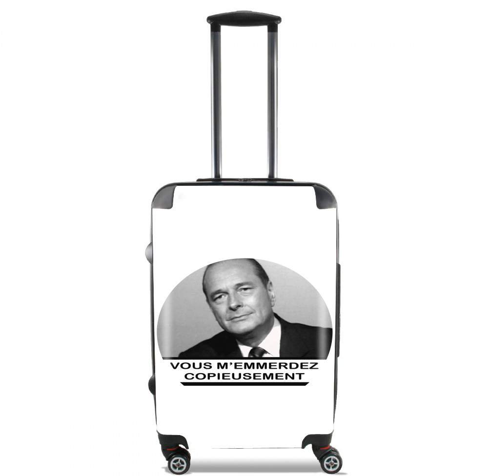  Chirac Vous memmerdez copieusement for Lightweight Hand Luggage Bag - Cabin Baggage