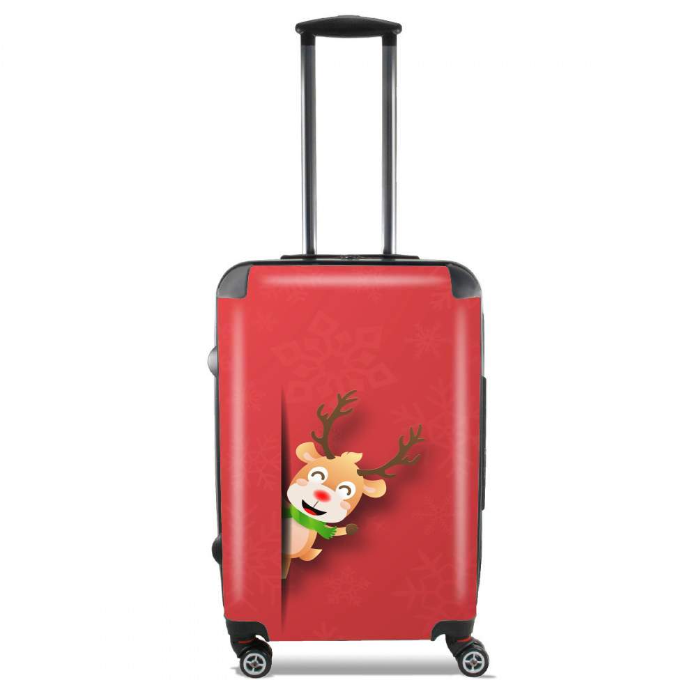  Christmas Reindeer for Lightweight Hand Luggage Bag - Cabin Baggage