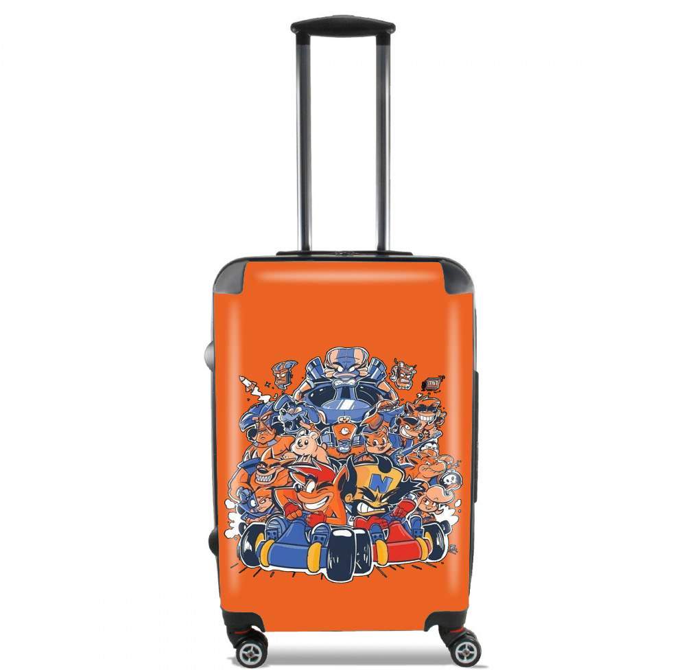  Crash Team Racing Fan Art for Lightweight Hand Luggage Bag - Cabin Baggage
