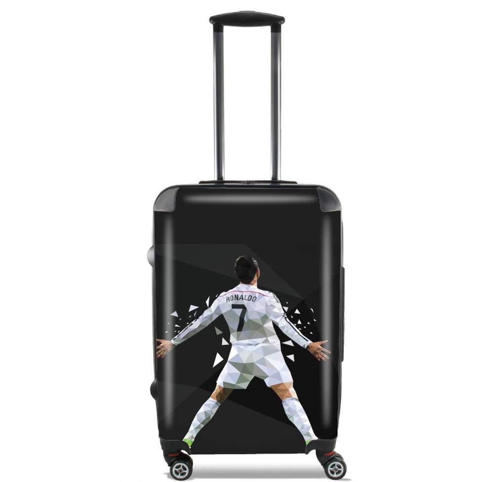  Cristiano Ronaldo Celebration Piouuu GOAL Abstract ART for Lightweight Hand Luggage Bag - Cabin Baggage