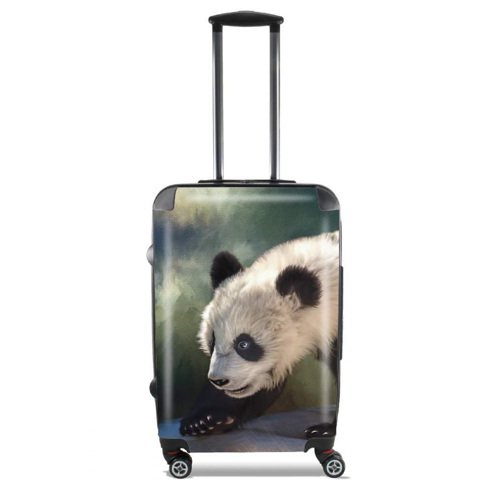  Cute panda bear baby for Lightweight Hand Luggage Bag - Cabin Baggage