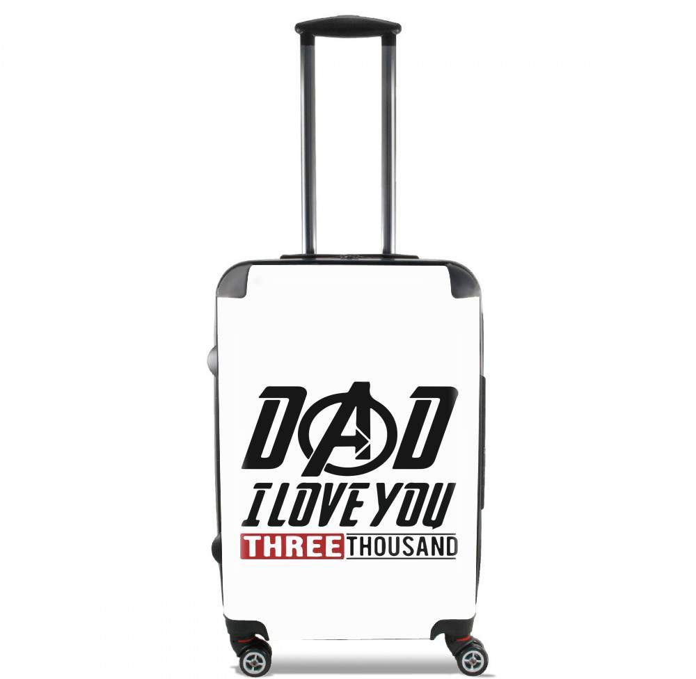  Dad i love you three thousand Avengers Endgame for Lightweight Hand Luggage Bag - Cabin Baggage