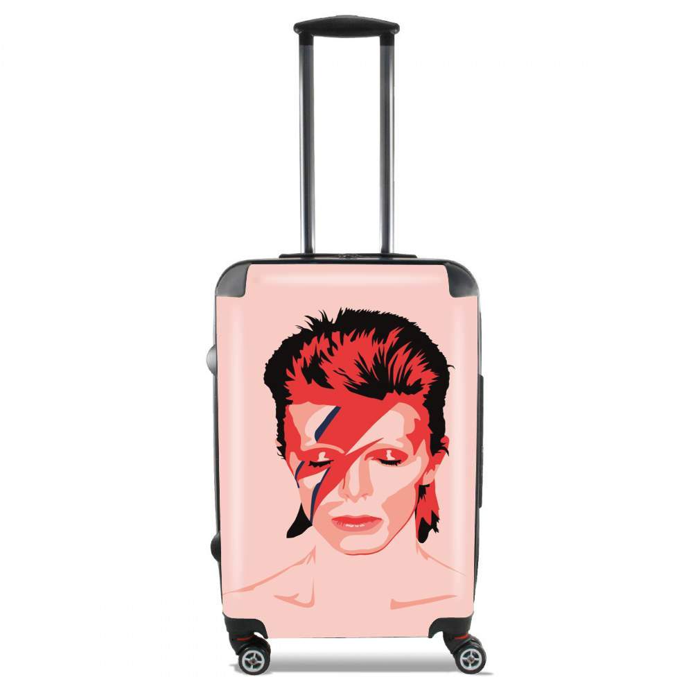  David Bowie Minimalist Art for Lightweight Hand Luggage Bag - Cabin Baggage