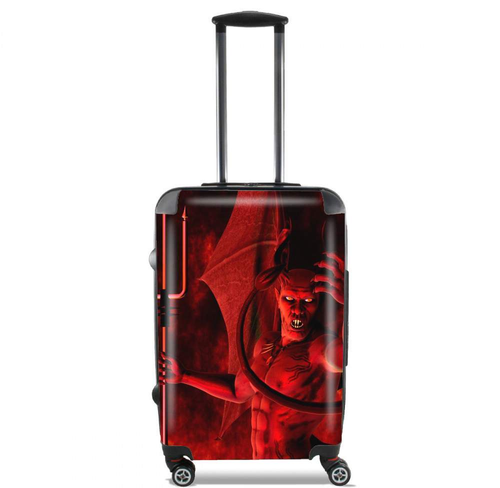  Devil 3D Art for Lightweight Hand Luggage Bag - Cabin Baggage