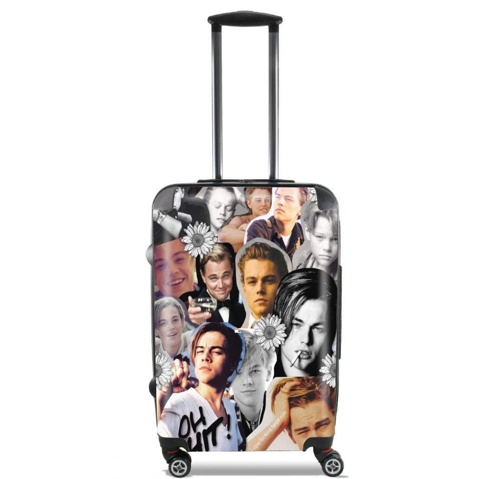  Dicaprio Fan Art Collage for Lightweight Hand Luggage Bag - Cabin Baggage