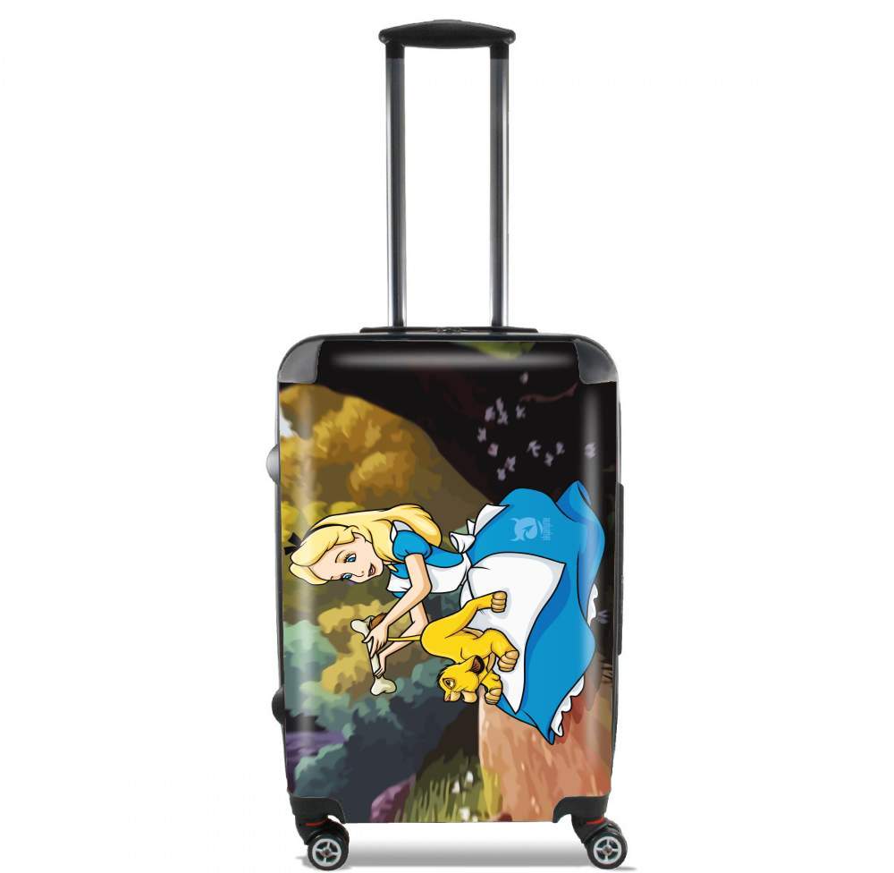  Disney Hangover Alice and Simba for Lightweight Hand Luggage Bag - Cabin Baggage