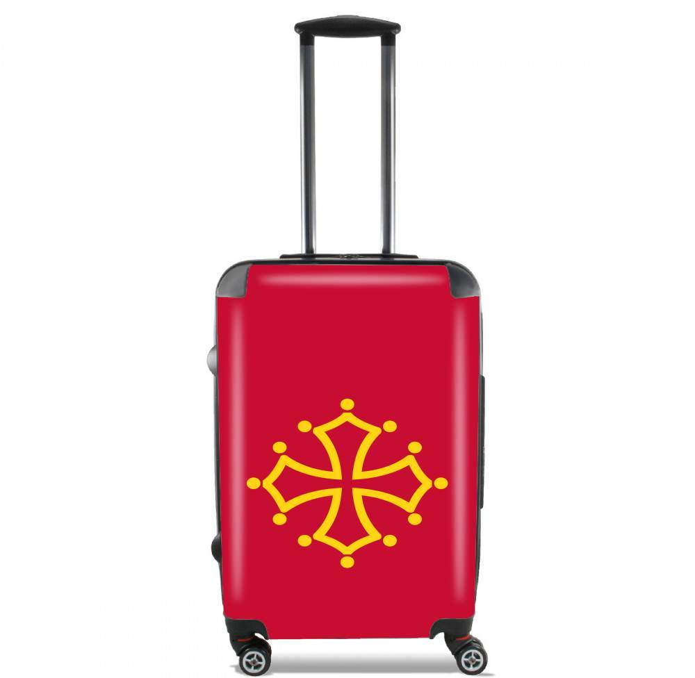  Drapeau de Midi-Pyrenees for Lightweight Hand Luggage Bag - Cabin Baggage