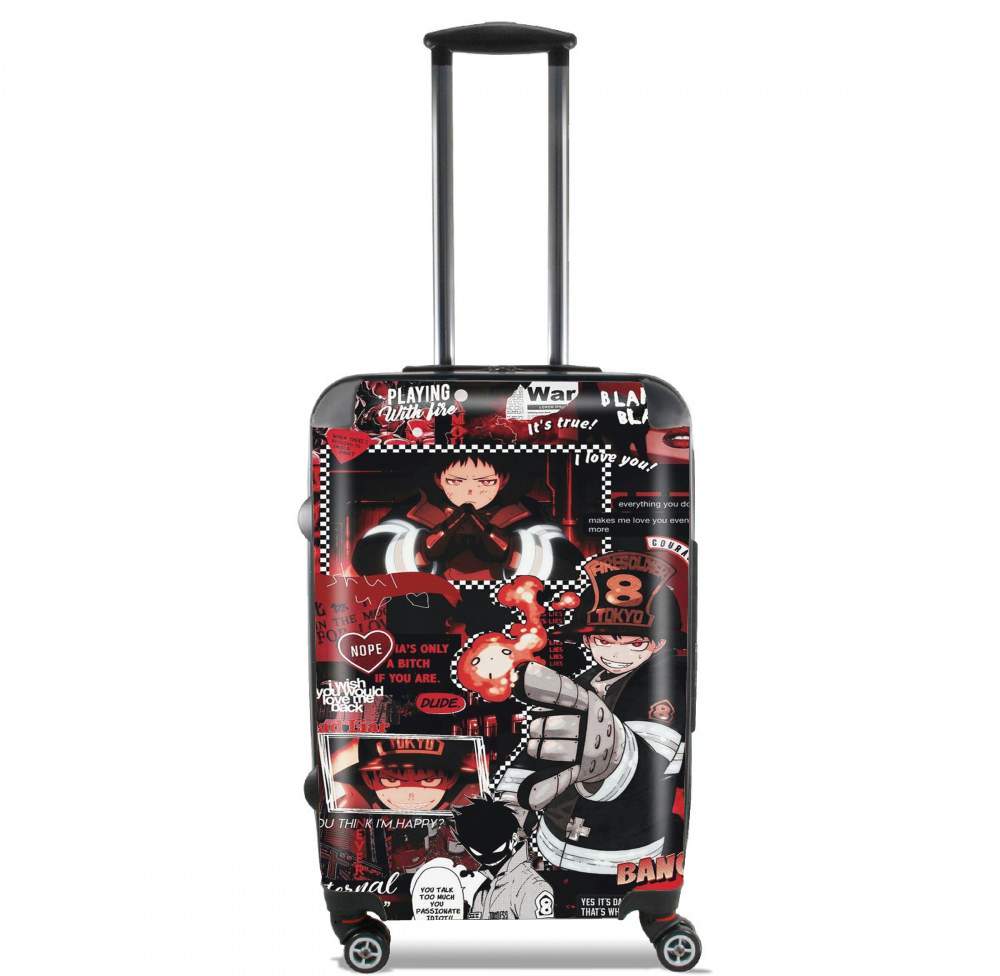  Enen No Shouboutai Fire Force for Lightweight Hand Luggage Bag - Cabin Baggage