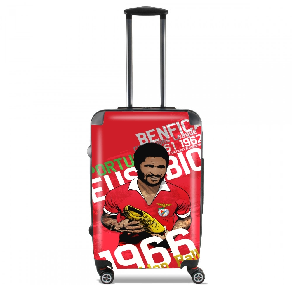  Eusebio Tribute Portugal for Lightweight Hand Luggage Bag - Cabin Baggage