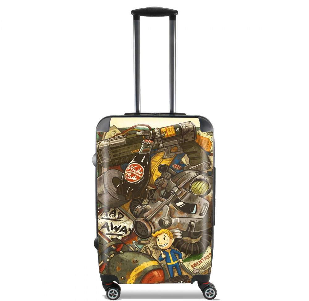  Fallout Painting Nuka Coca for Lightweight Hand Luggage Bag - Cabin Baggage