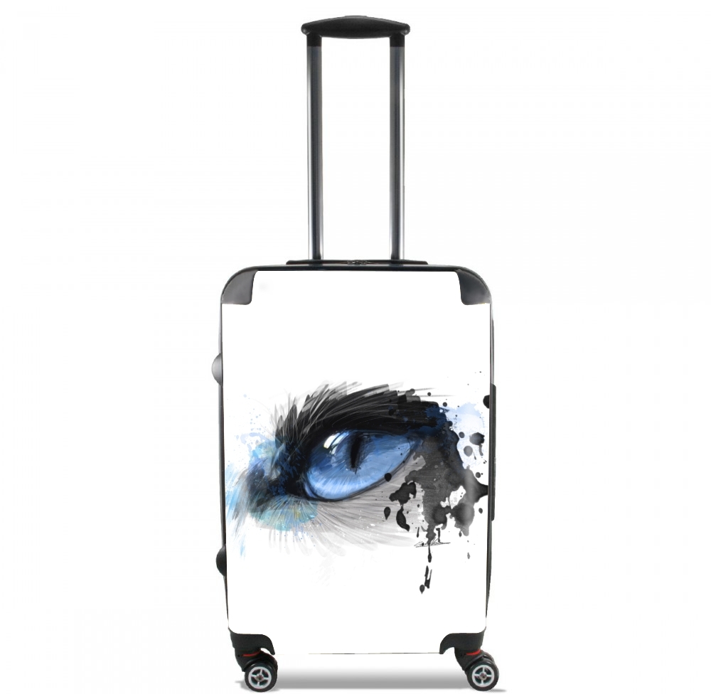 Feline Blue eye  for Lightweight Hand Luggage Bag - Cabin Baggage
