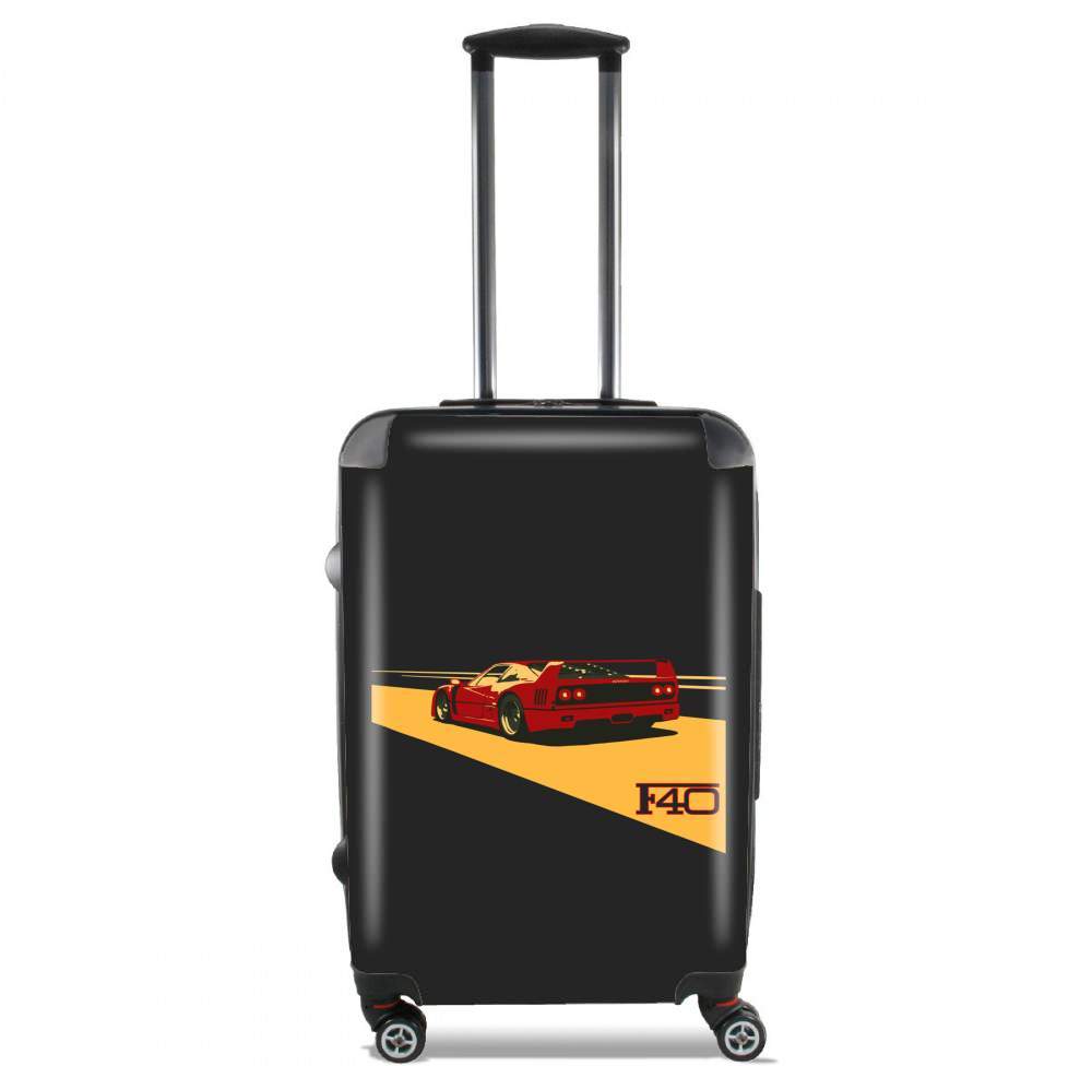  Ferrari F40 Art Fan for Lightweight Hand Luggage Bag - Cabin Baggage