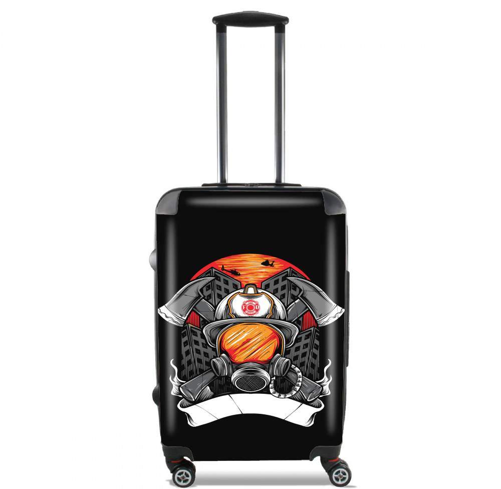  Fire Fighter Custom Text for Lightweight Hand Luggage Bag - Cabin Baggage