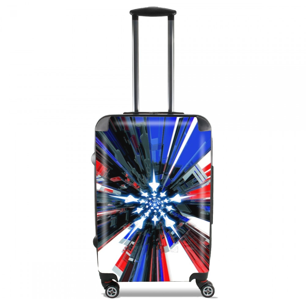  Usa Flag Mecha for Lightweight Hand Luggage Bag - Cabin Baggage