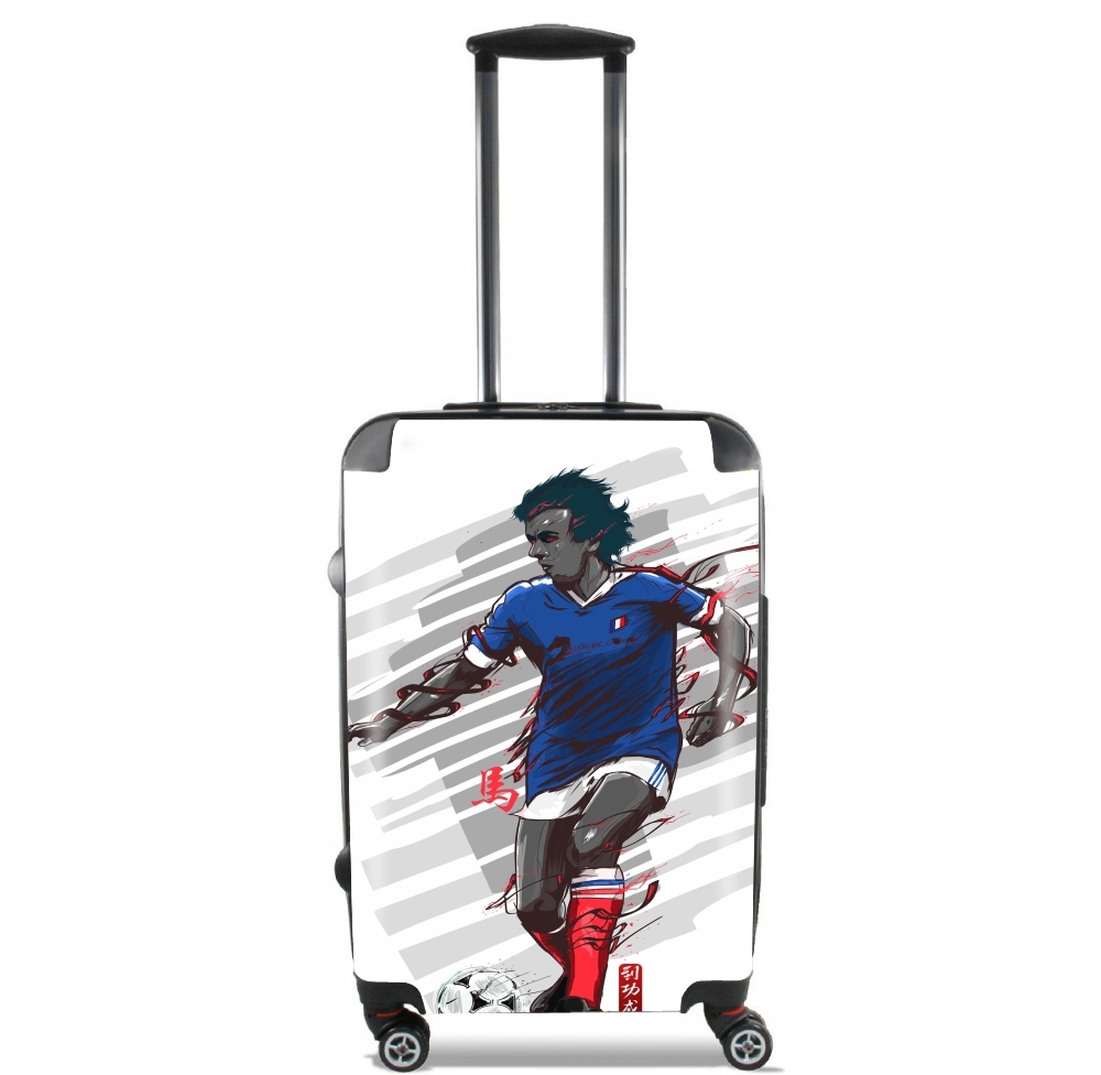  Football Legends: Michel Platini - France for Lightweight Hand Luggage Bag - Cabin Baggage
