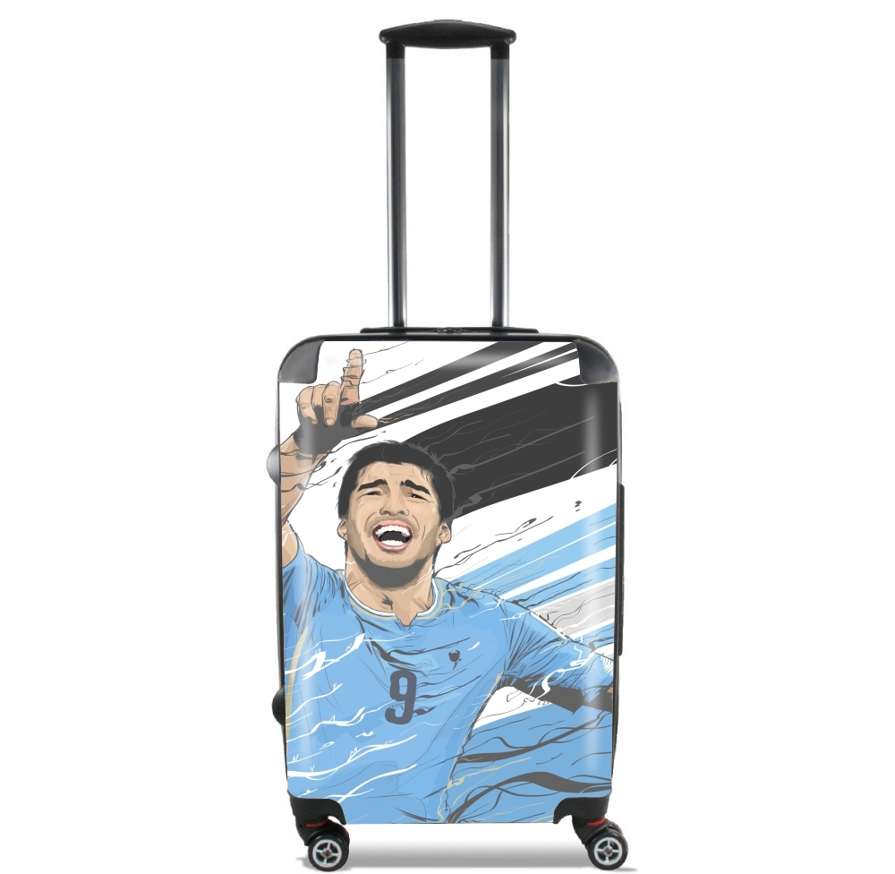  Football Stars: Luis Suarez - Uruguay for Lightweight Hand Luggage Bag - Cabin Baggage