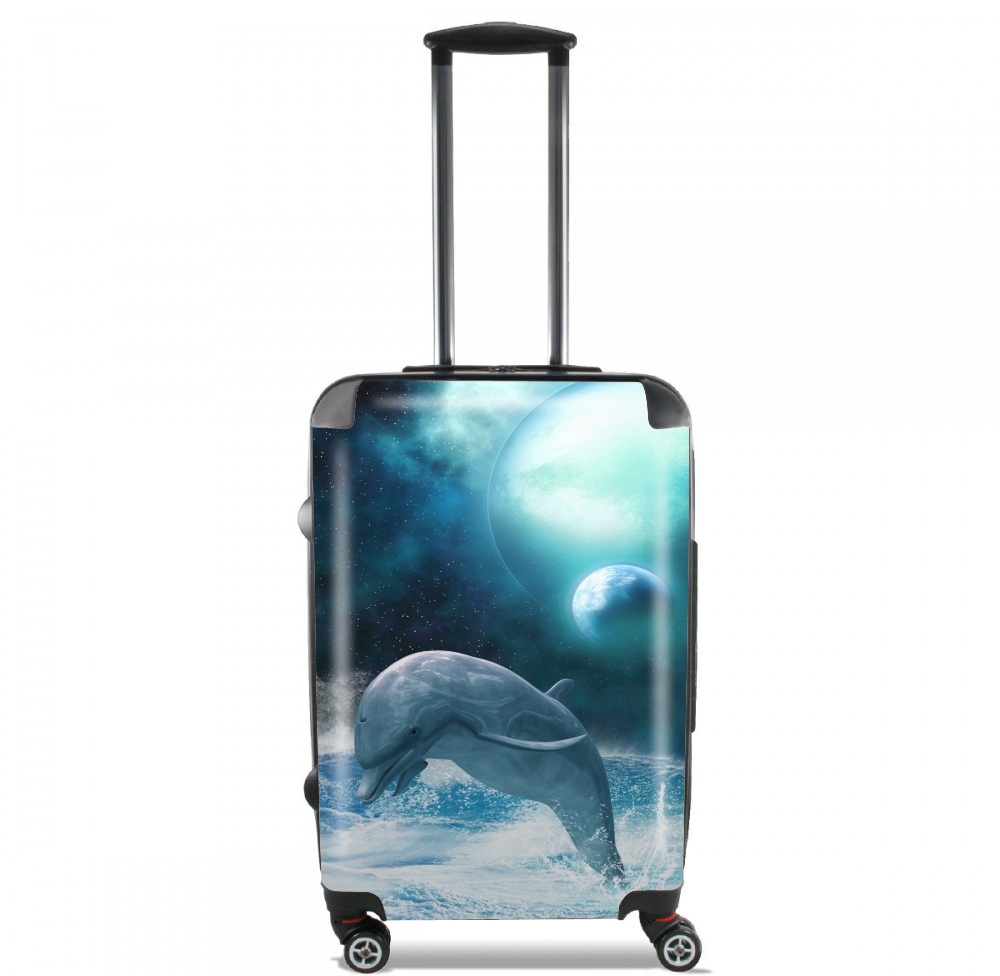  Freedom Of Dolphins for Lightweight Hand Luggage Bag - Cabin Baggage