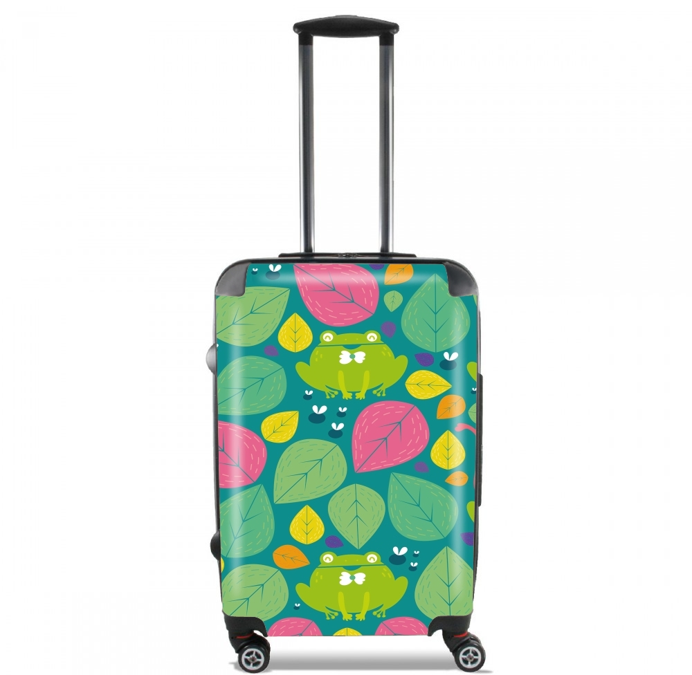  Frogs and leaves for Lightweight Hand Luggage Bag - Cabin Baggage