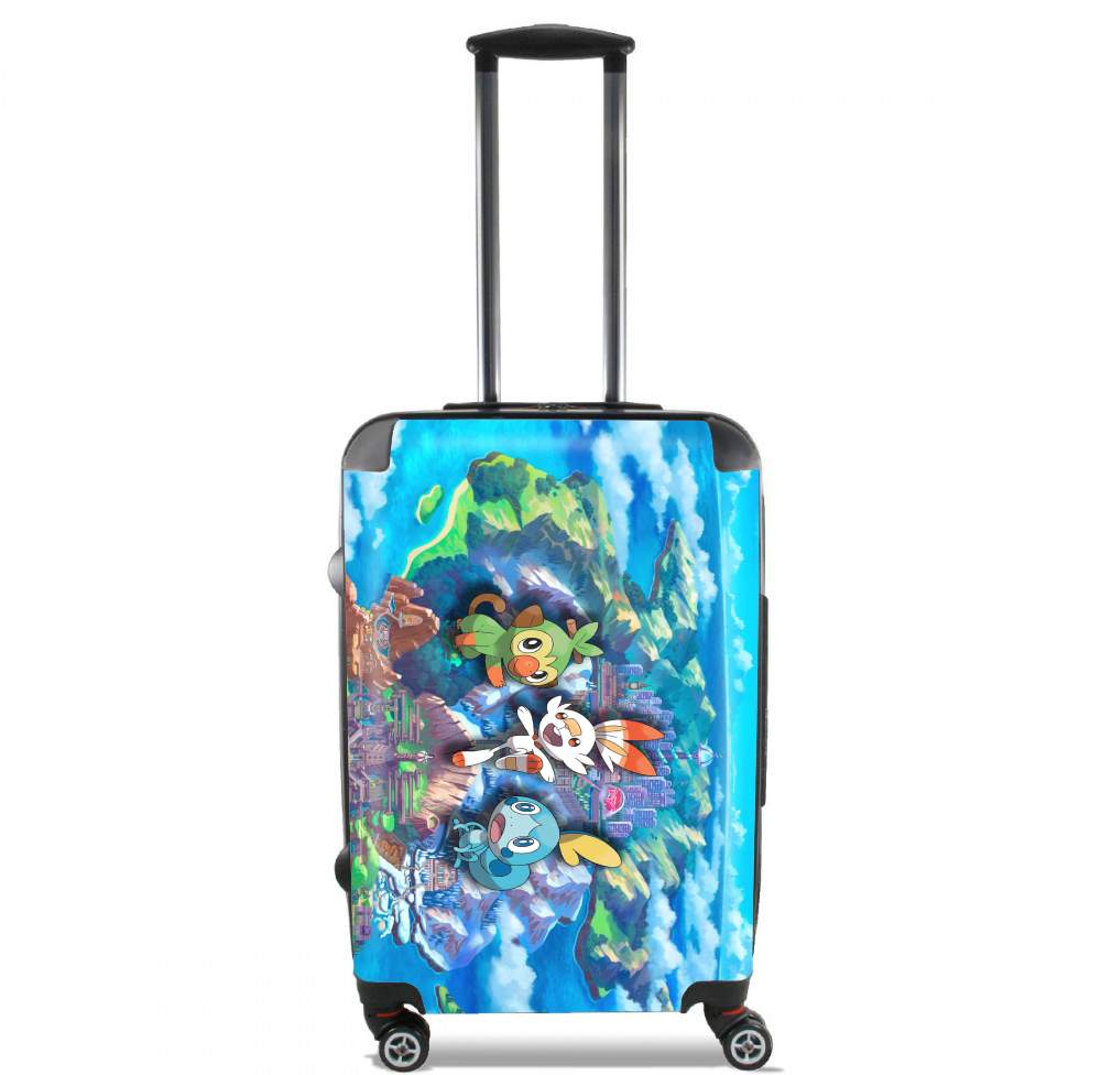  Galar Rules scorbunny Grookey Sobble for Lightweight Hand Luggage Bag - Cabin Baggage