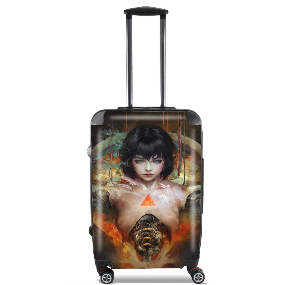  Ghost in the shell Fan Art for Lightweight Hand Luggage Bag - Cabin Baggage