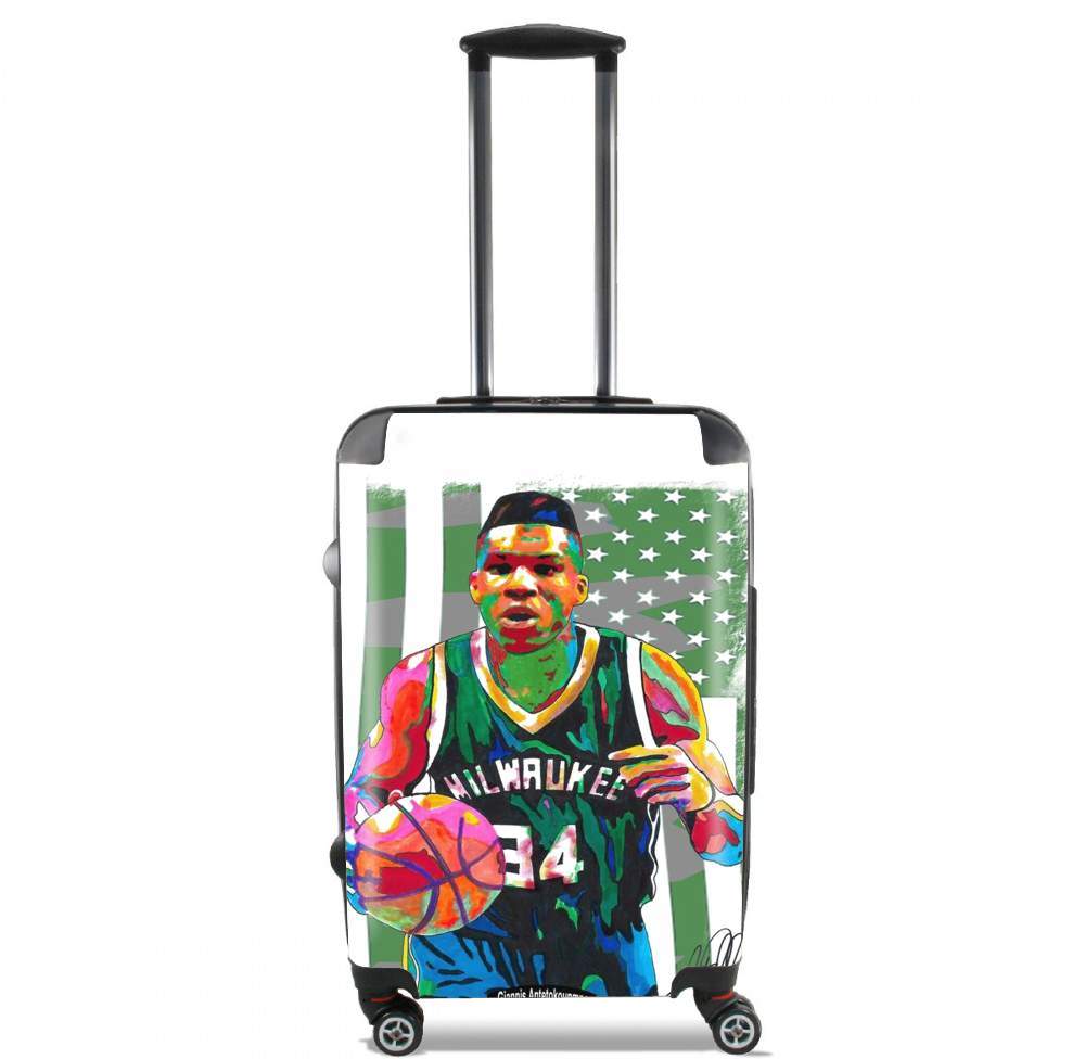  Giannis Antetokounmpo grec Freak Bucks basket-ball for Lightweight Hand Luggage Bag - Cabin Baggage