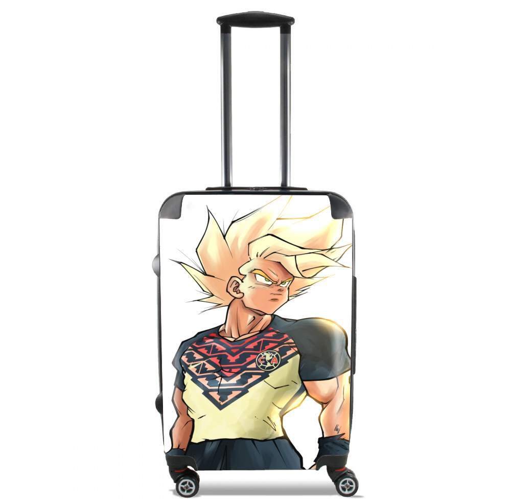  Goku saiyan America for Lightweight Hand Luggage Bag - Cabin Baggage