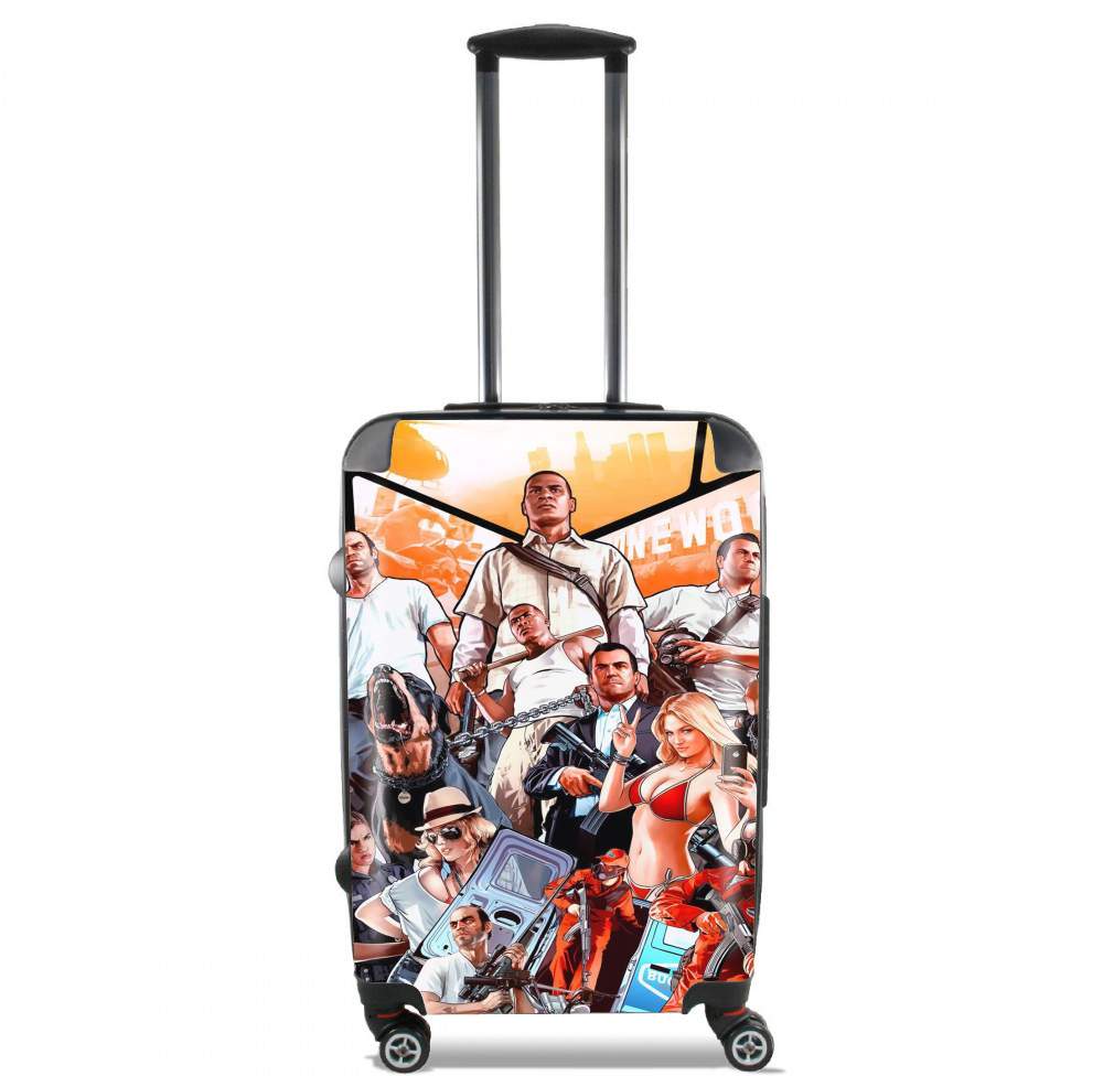  Grand Theft Auto V Fan Art for Lightweight Hand Luggage Bag - Cabin Baggage