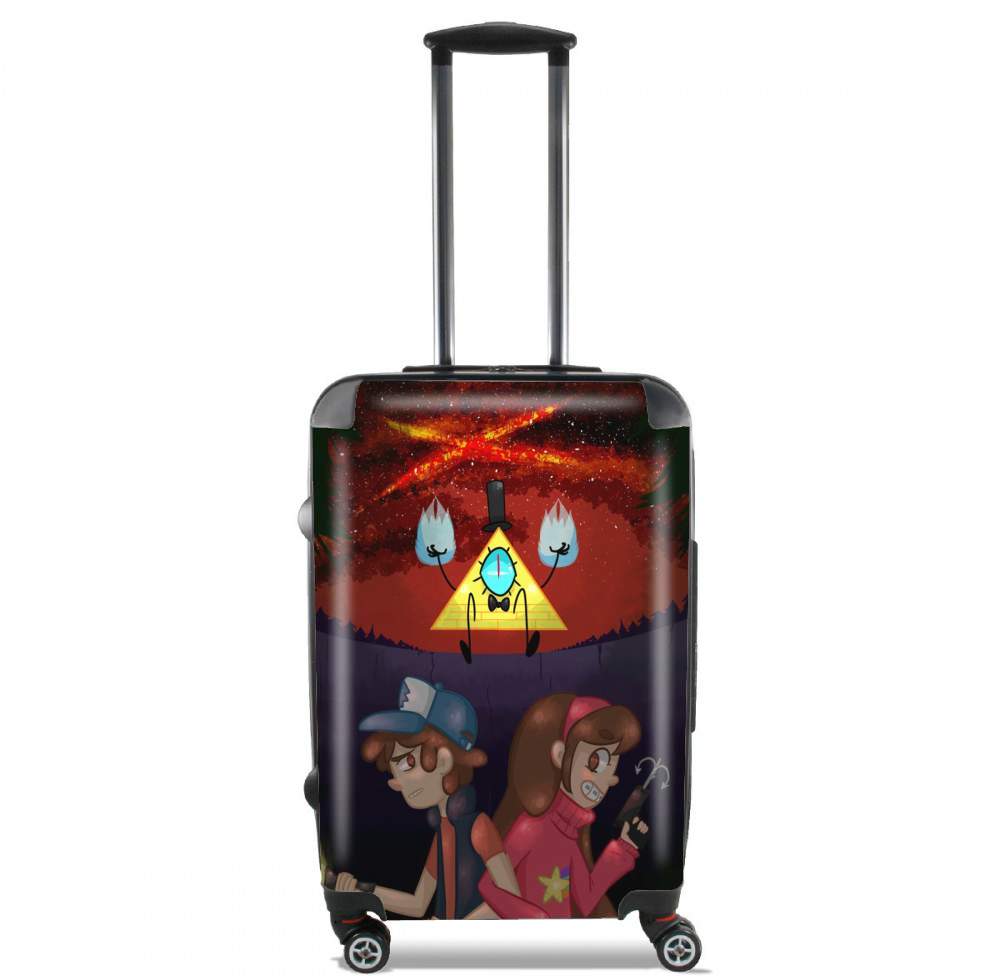  Gravity Falls Monster bill cipher Wheel for Lightweight Hand Luggage Bag - Cabin Baggage