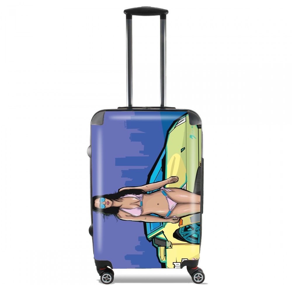  GTA collection: Bikini Girl Florida Beach for Lightweight Hand Luggage Bag - Cabin Baggage