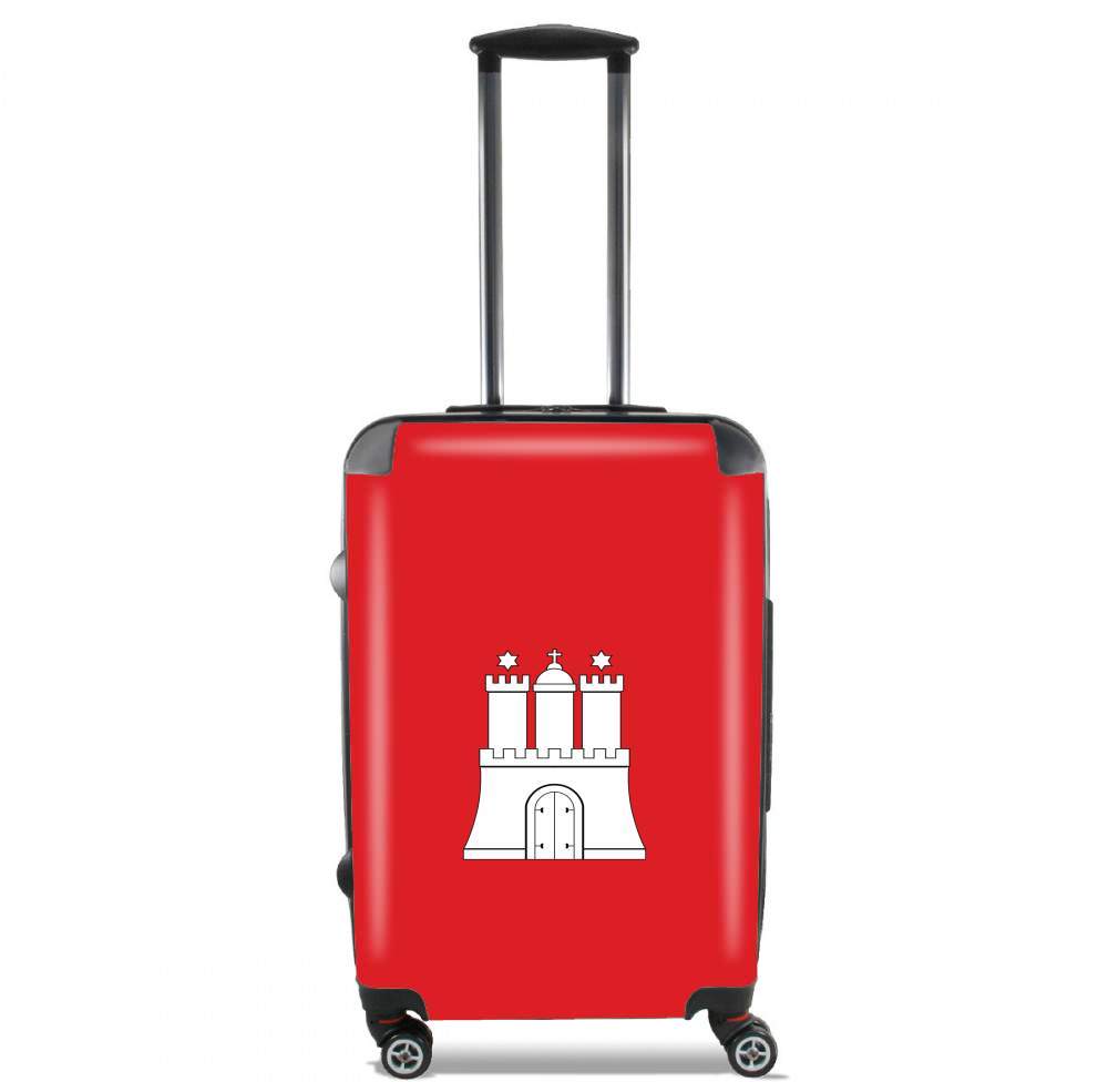  Hamburg Flag for Lightweight Hand Luggage Bag - Cabin Baggage
