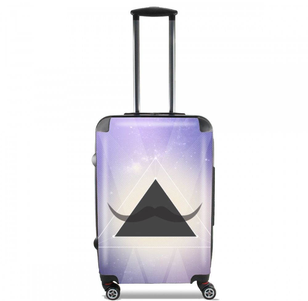  Hipster Triangle Mustache for Lightweight Hand Luggage Bag - Cabin Baggage