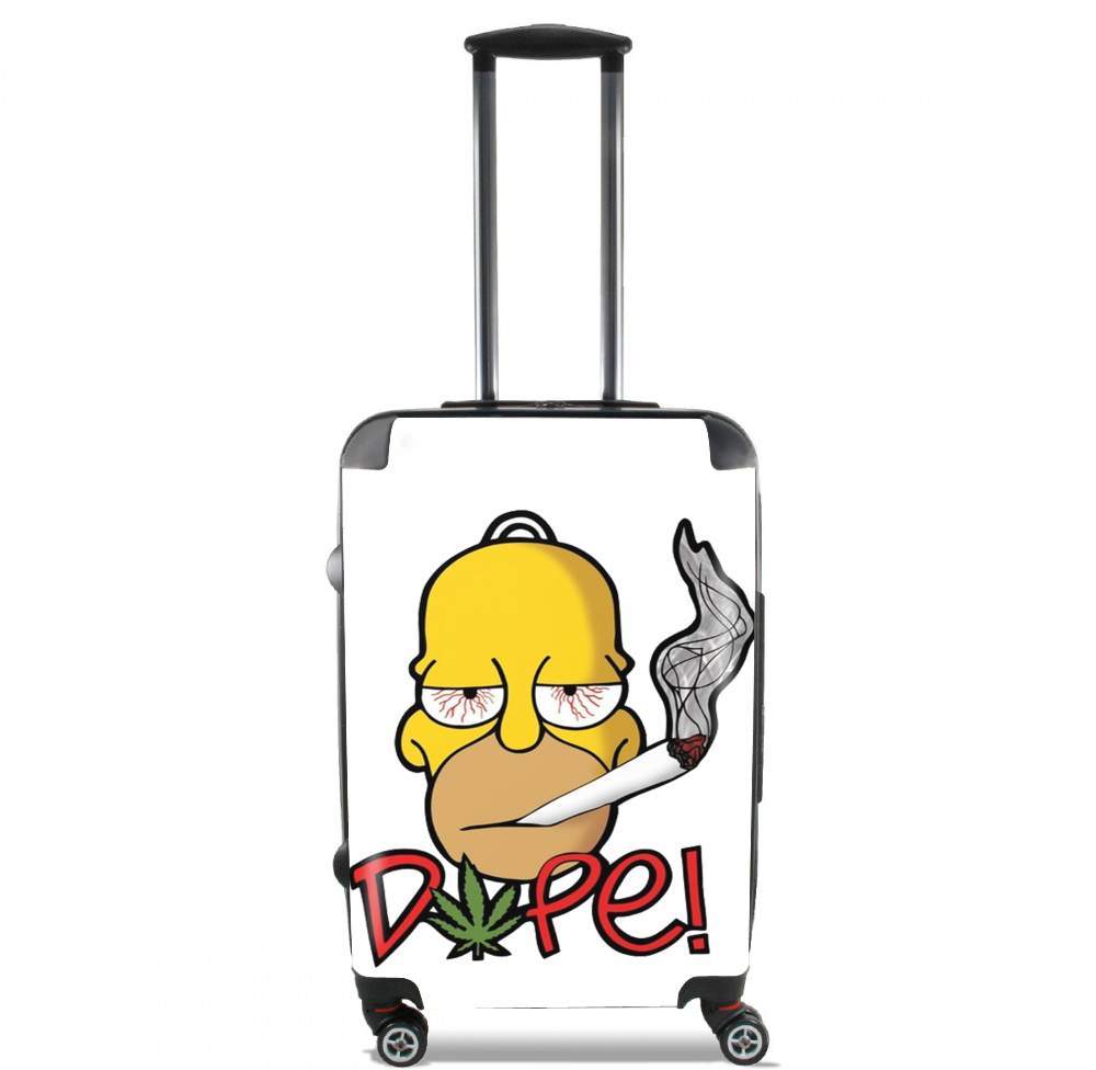  Homer Dope Weed Smoking Cannabis for Lightweight Hand Luggage Bag - Cabin Baggage