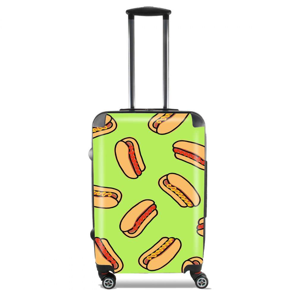  Hot Dog pattern for Lightweight Hand Luggage Bag - Cabin Baggage