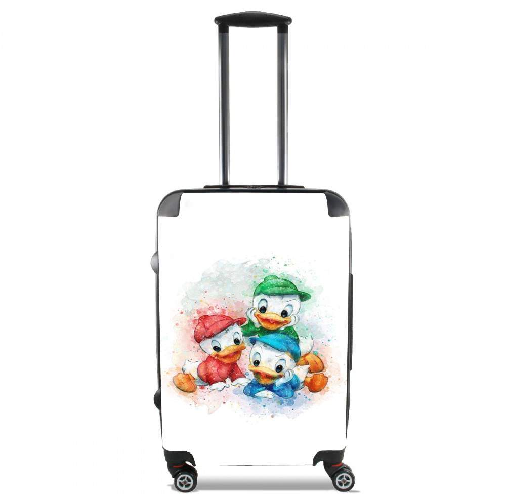  Huey Dewey and Louie watercolor art for Lightweight Hand Luggage Bag - Cabin Baggage