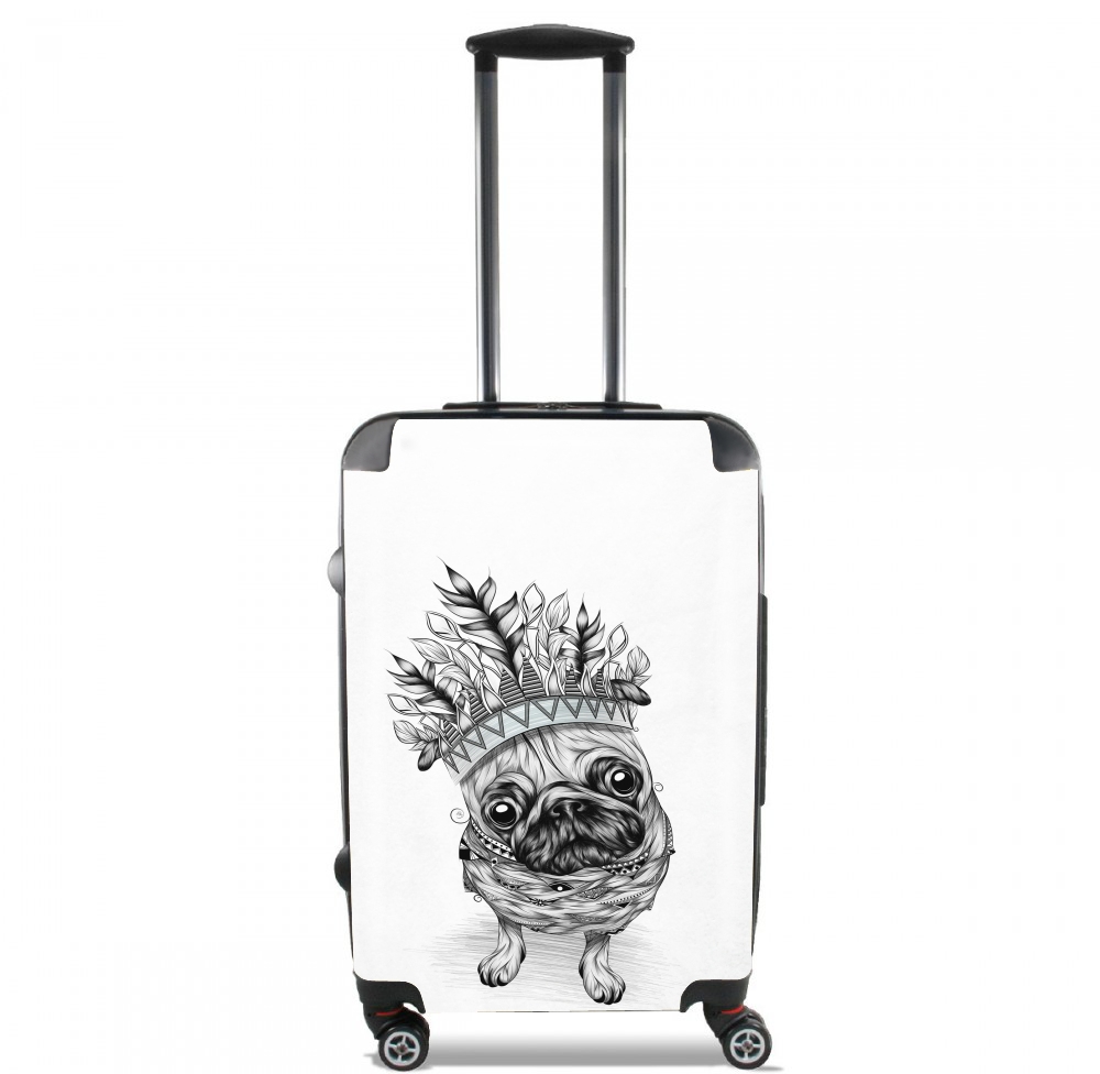  Indian Pug for Lightweight Hand Luggage Bag - Cabin Baggage