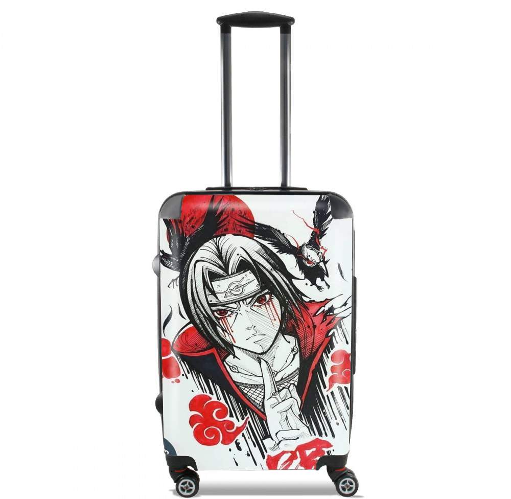  Itachi Blood Eyes Raven Akatsuki for Lightweight Hand Luggage Bag - Cabin Baggage