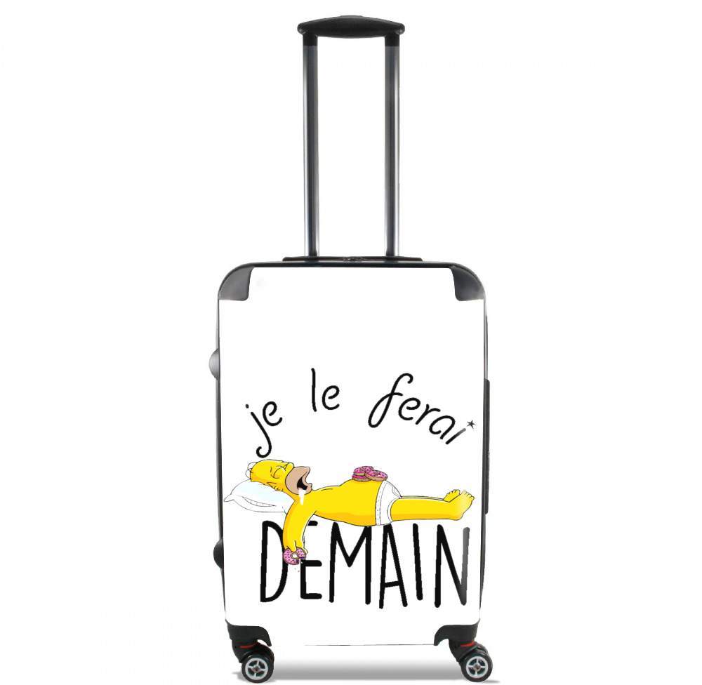  Je le ferai demain Homer Donuts for Lightweight Hand Luggage Bag - Cabin Baggage