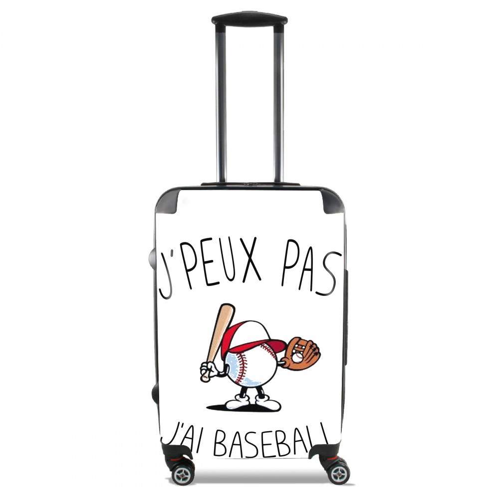 Je peux pas j'ai Baseball for Lightweight Hand Luggage Bag - Cabin Baggage