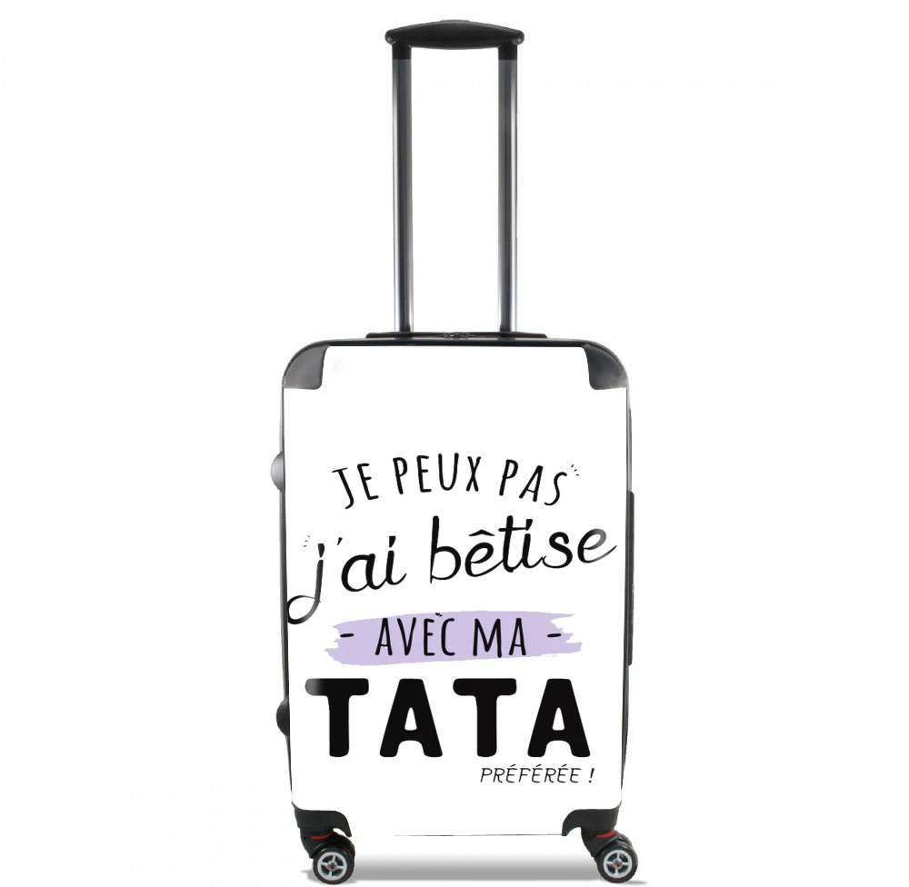 Je peux pas jai betise avec TATA for Lightweight Hand Luggage Bag - Cabin Baggage