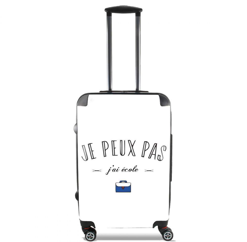  Je peux pas jai ecole for Lightweight Hand Luggage Bag - Cabin Baggage
