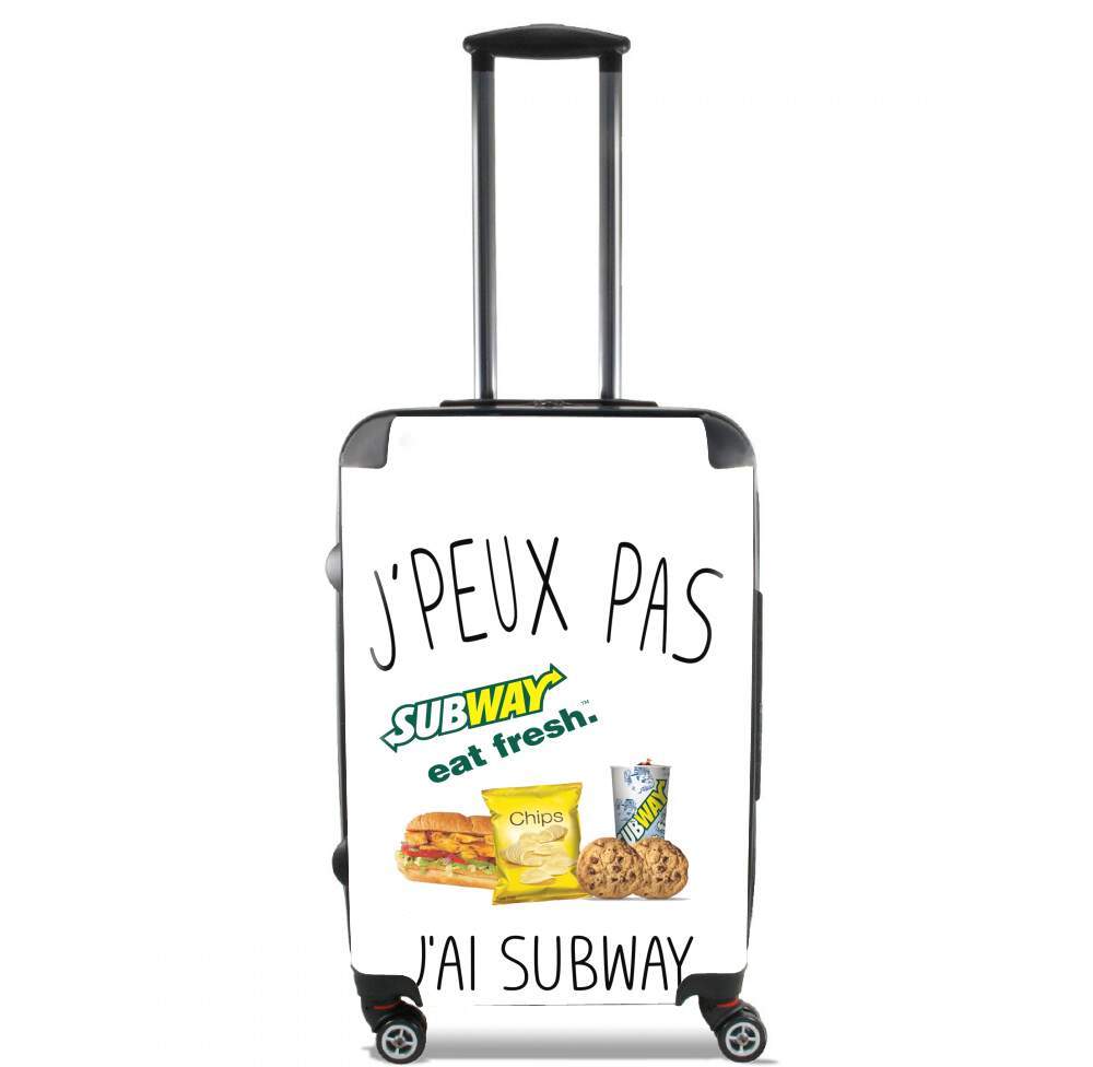  Je peux pas jai subway for Lightweight Hand Luggage Bag - Cabin Baggage