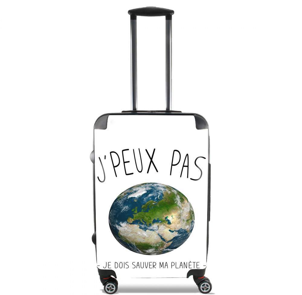  Je peux pas je dois sauver ma planete for Lightweight Hand Luggage Bag - Cabin Baggage