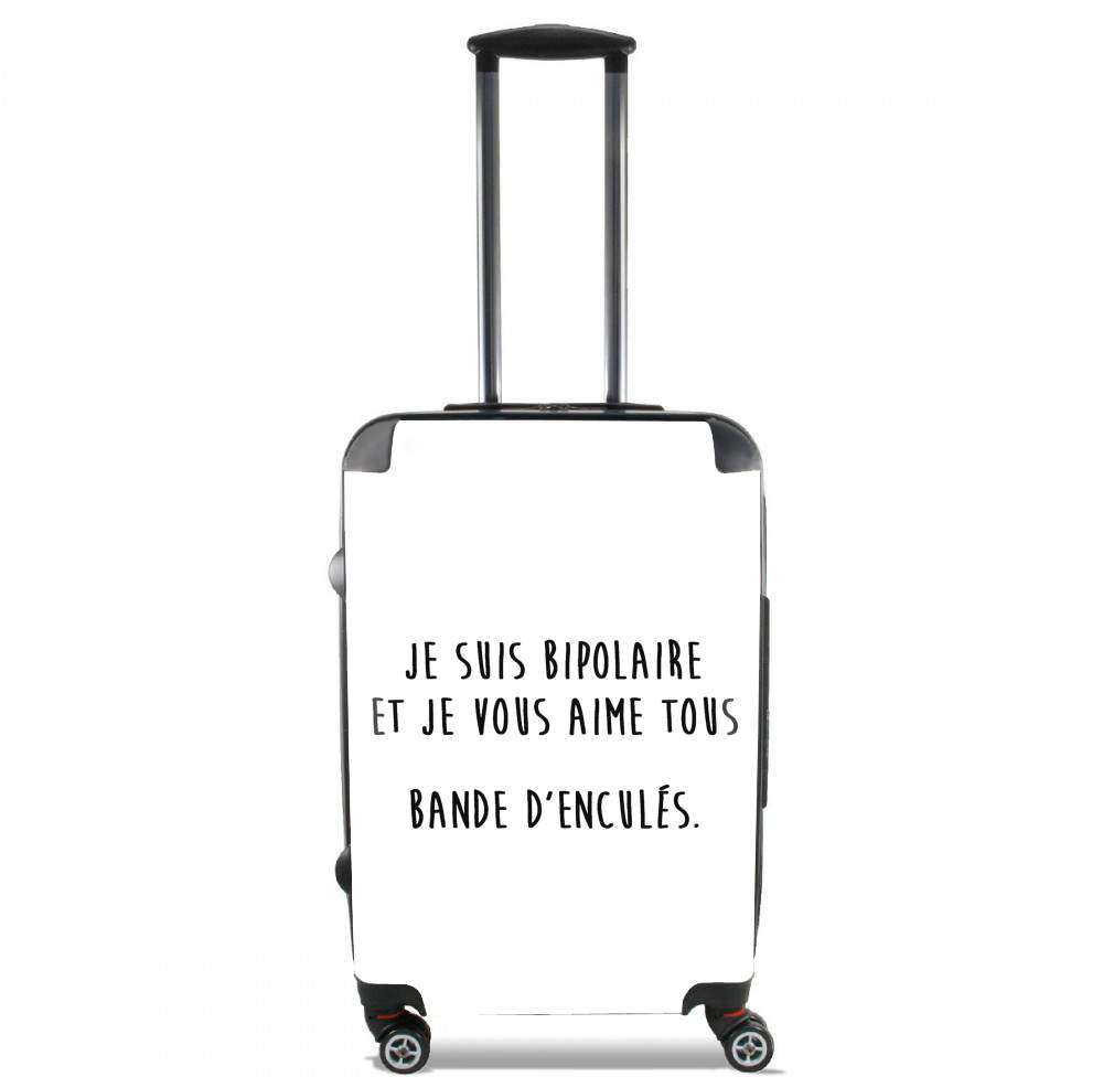  Je suis bipolaire et je vous aime tous for Lightweight Hand Luggage Bag - Cabin Baggage